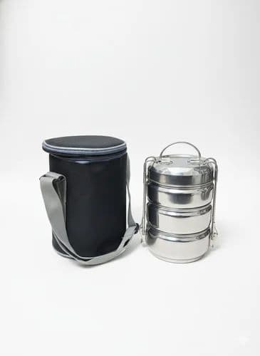 950ml Stainless Steel Lunch Box 3 Containers