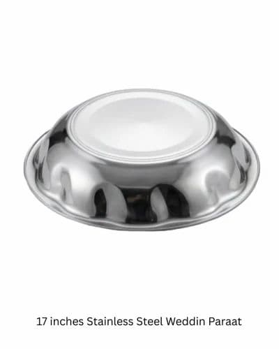 Stainless Steel Wedding Parat Fancy Parat
