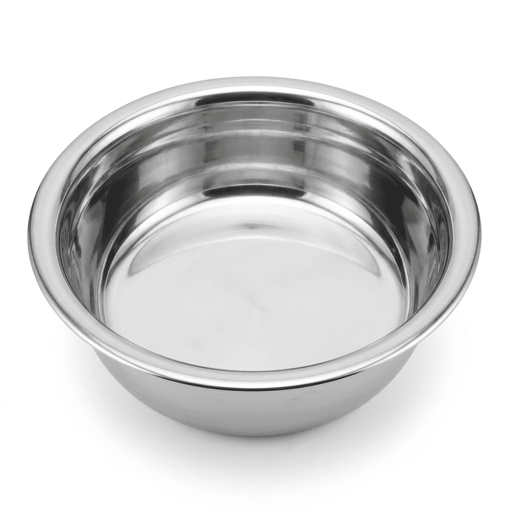 17" Steel Cooking Tope/ Bhigona High Quality Mirror Polish view 3