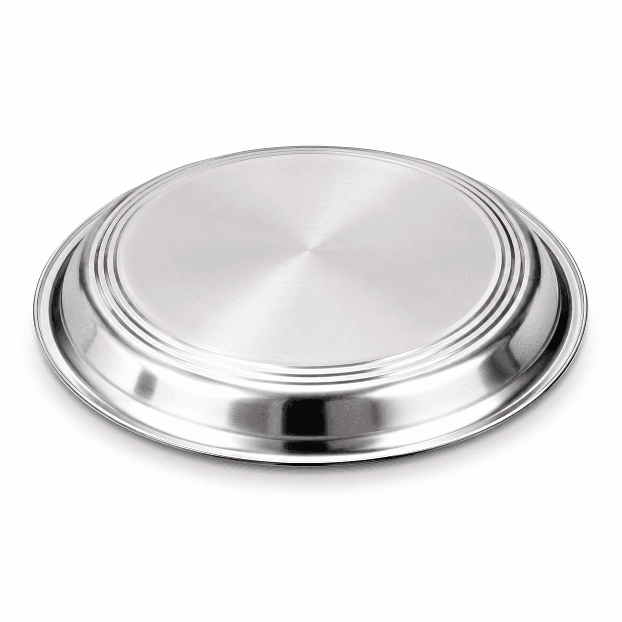 12" inches MP Khomcha High Quality Mirror Polish Silver touch & Lazer 130-35gram view 2