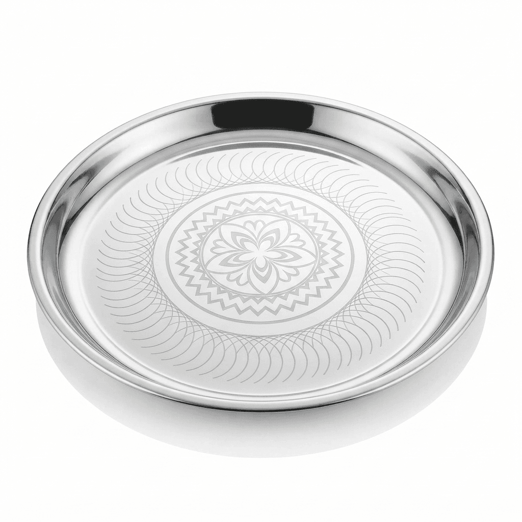 13" inches 160gram MP Khomcha Lazer + Bangri High Quality Mirror Polish view 3