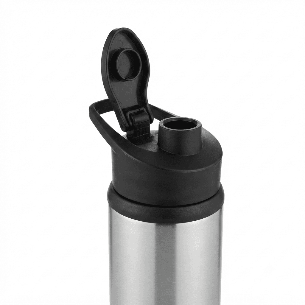 1LTR Sport Design STEEL BOTTLE WITH PLASTIC CAP SIPPER under 99 Lot view 2