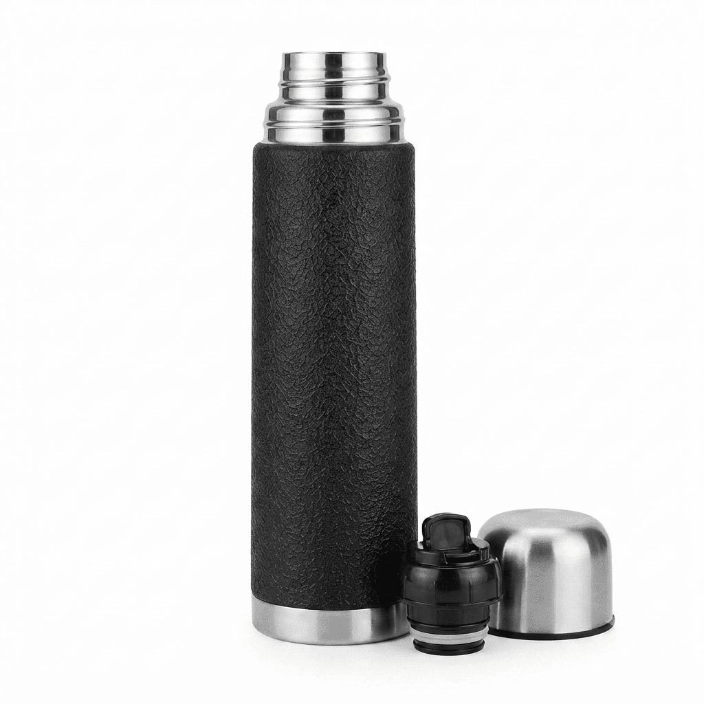 1000ml Stainless Steel Double Wall Insulated 12 Hour Hot and Cold Thermos Bottle Mix Colours
