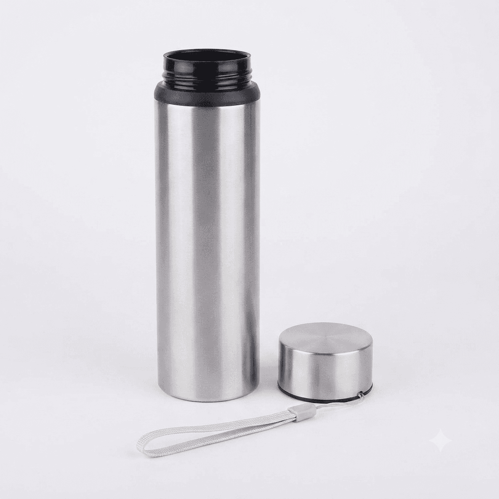 1LTR Big Steel Cap Design STEEL BOTTLE WITH STEEL BIG CAP under 99 Lot (pcs) view 2