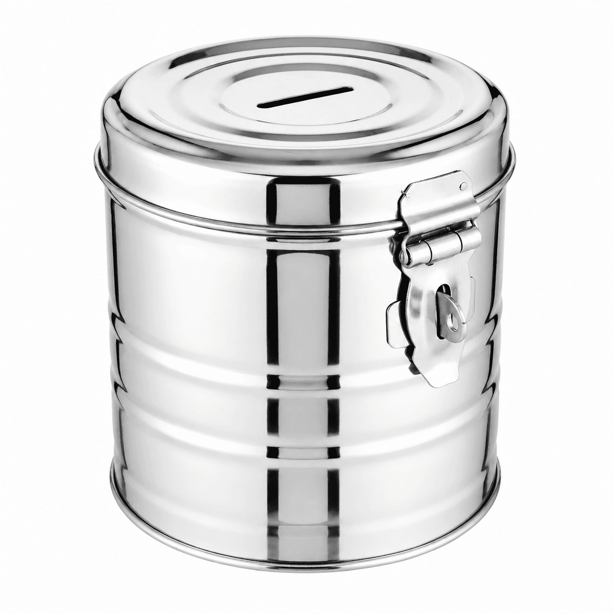 Stainless Steel Gullak / Money Bank / Piggy Bank 1000ml 172grams