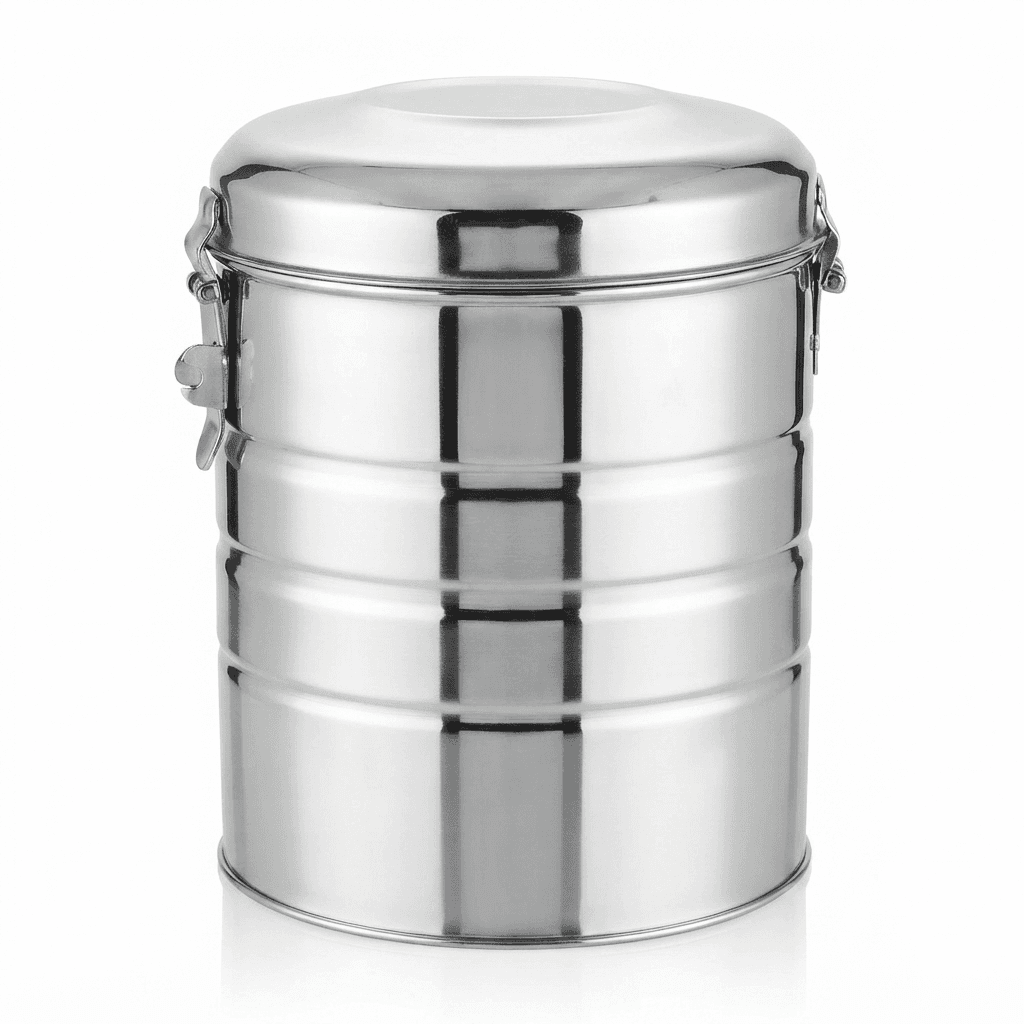 Stainless Steel Gullak / Money Bank / Piggy Bank 1500ml 230gram