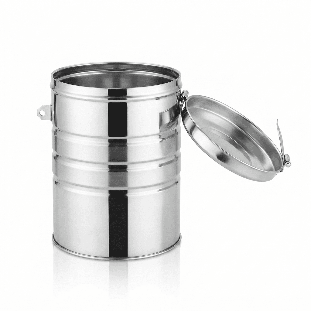 Stainless Steel Gullak / Money Bank / Piggy Bank 1500ml 230gram view 2